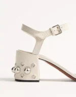 Valentino Nellcôte Sandal In Grainy Calfskin 60Mm - Image 2